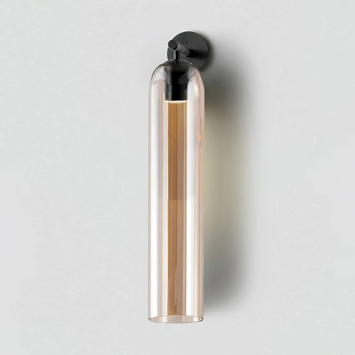 June Glass Indoor Wall Lamp Cylindrical - Neutral Decor