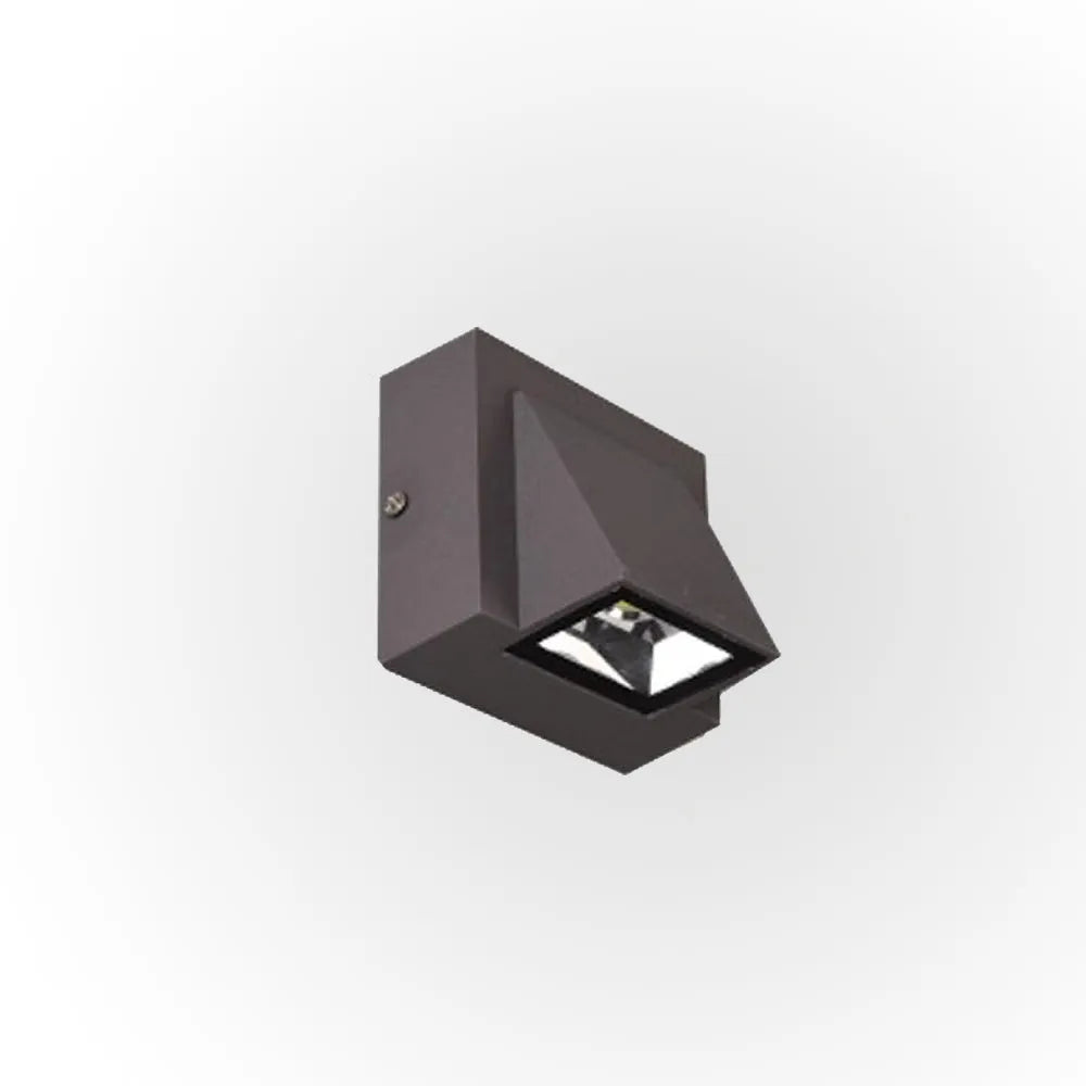 Vexto Modern Black Metal LED Outdoor Wall Lamp - Neutral Decor