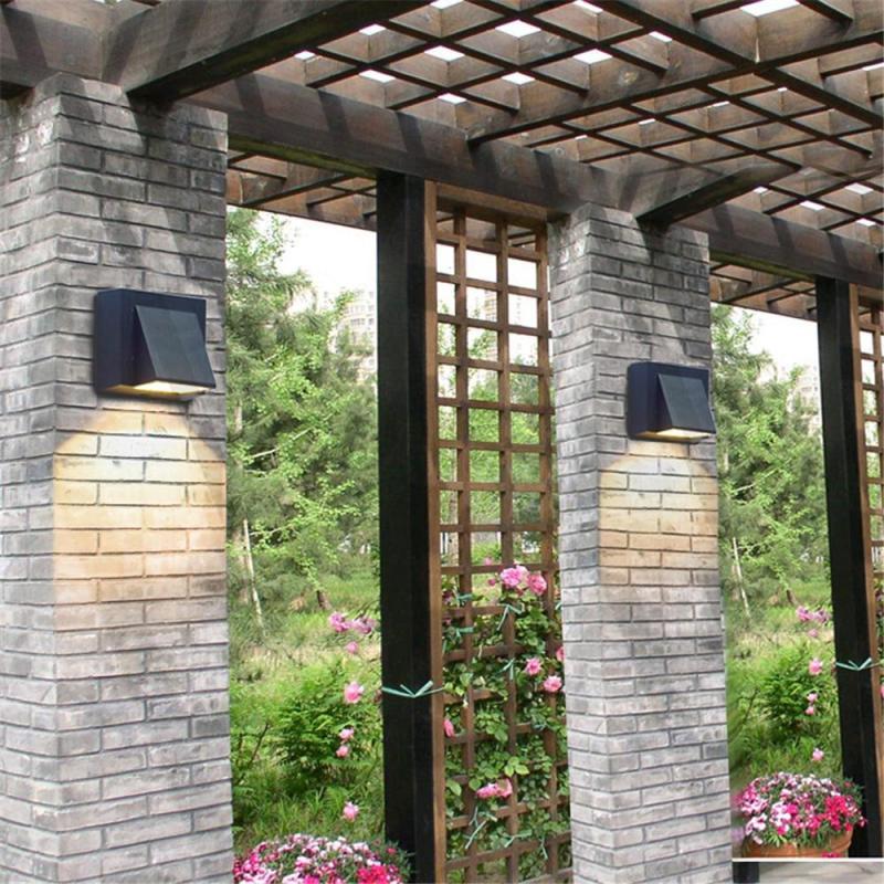 Vexto Modern Black Metal LED Outdoor Wall Lamp - Neutral Decor