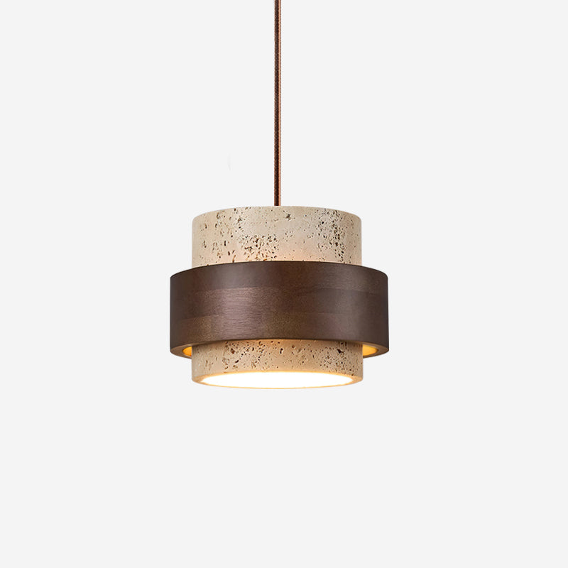 Perra Pendant Light Travertine - Neutral Decor