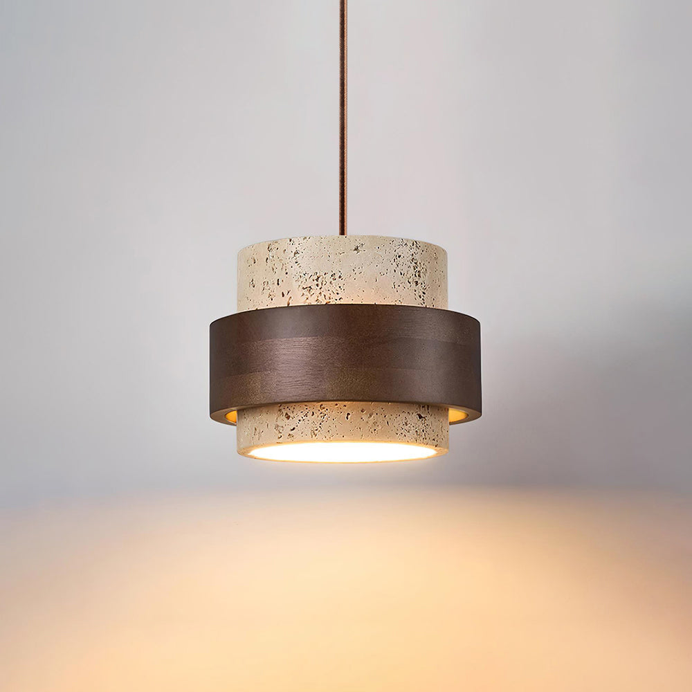 Perra Pendant Light Travertine - Neutral Decor